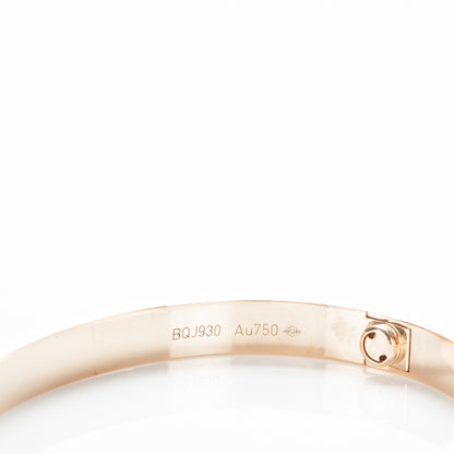 Cartier 18K Yellow Gold LOVE Bracelet 17 3 of 5