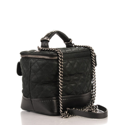 Chanel Iridescent Grained Calfskin Globe Trotter Vanity Case 3 of 8