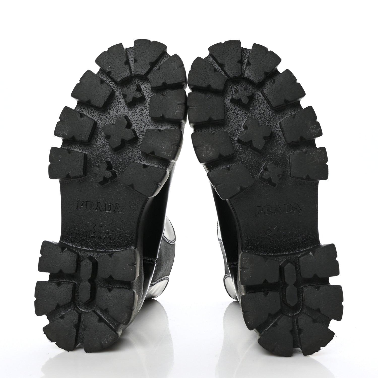 Prada Spazzolato Rois Monolith Chelsea 55mm Tall Boots 35.5 Black 6 of 9