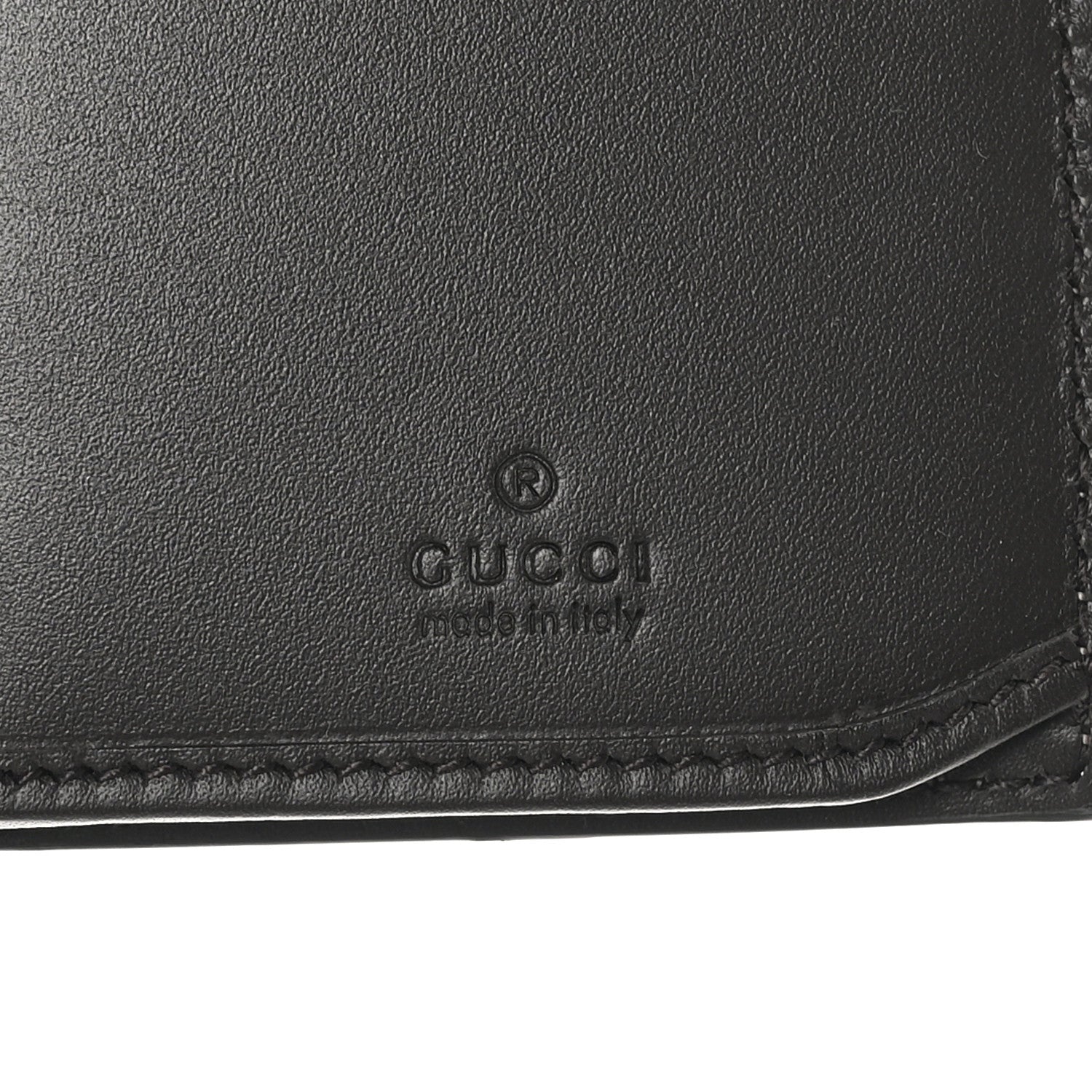 Gucci GG Supreme Monogram Selleria Calfskin Web New Web Long Wallet Beige Ebony Cocoa 6 of 9