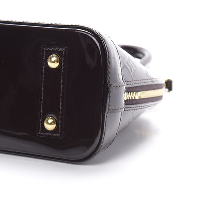 Louis Vuitton Vernis Alma BB Amarante 9 of 9