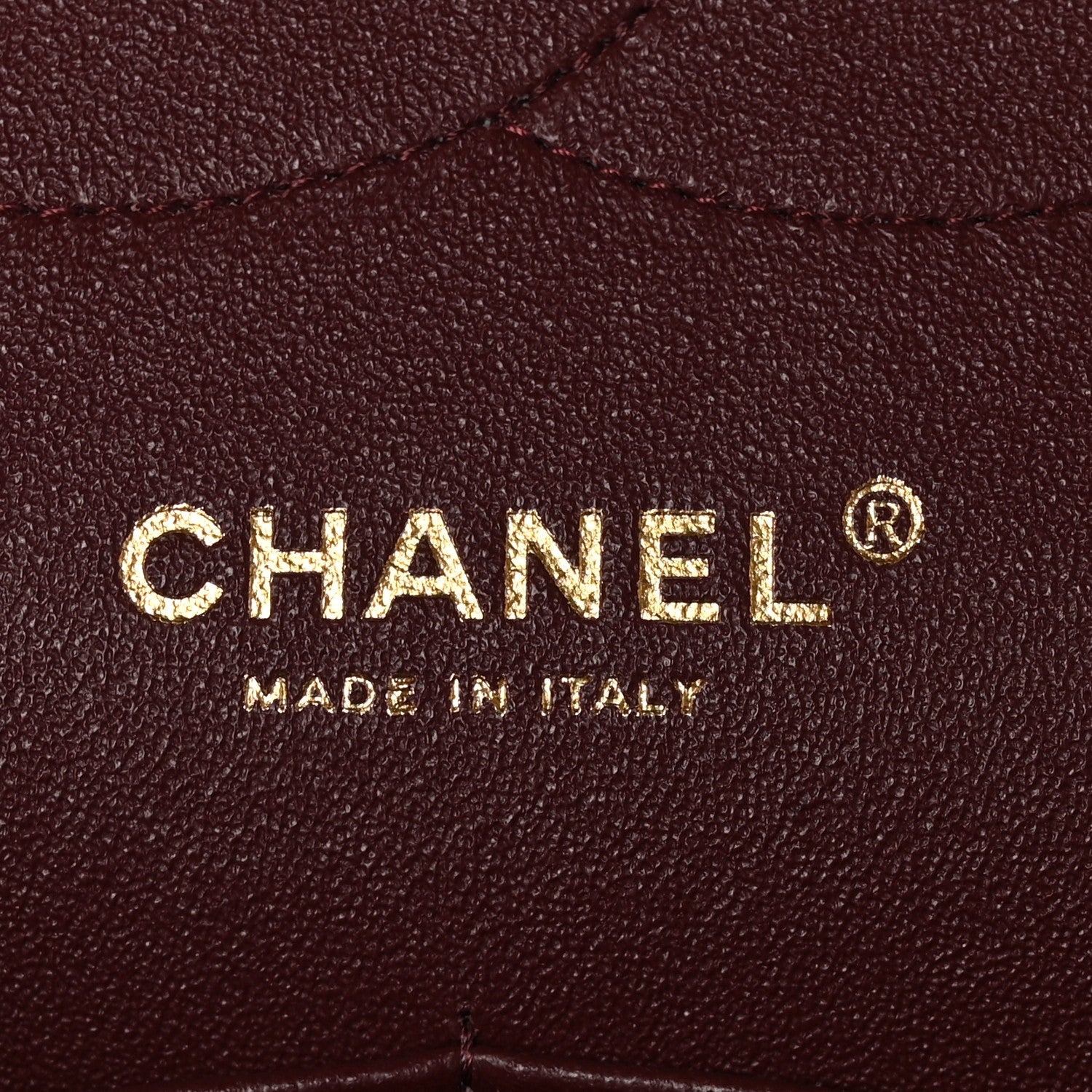 Chanel Lambskin Quilted Jumbo Double Flap Burgundy 6 of 11