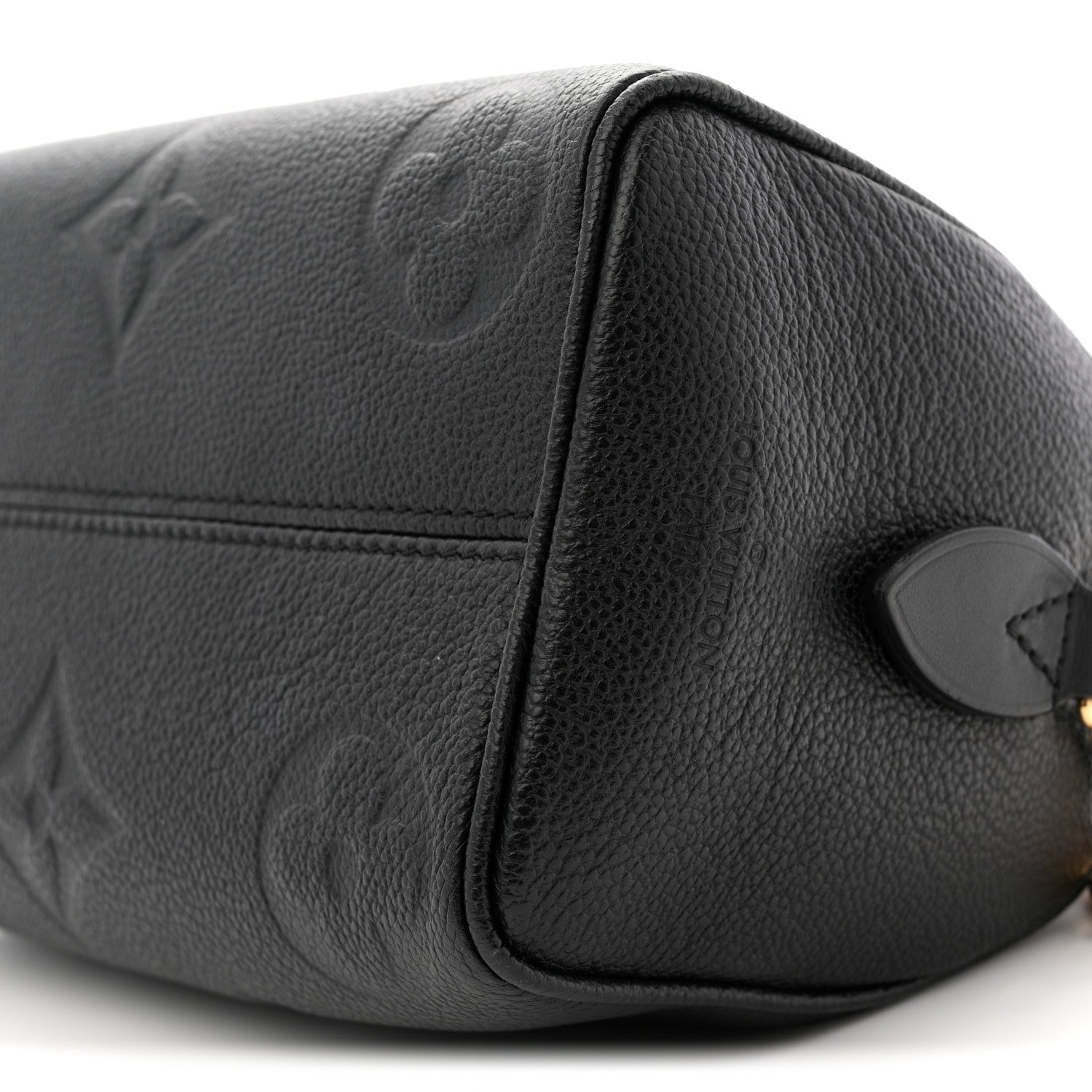 Louis Vuitton Empreinte Monogram Giant Speedy Bandouliere 20 Black 9 of 11