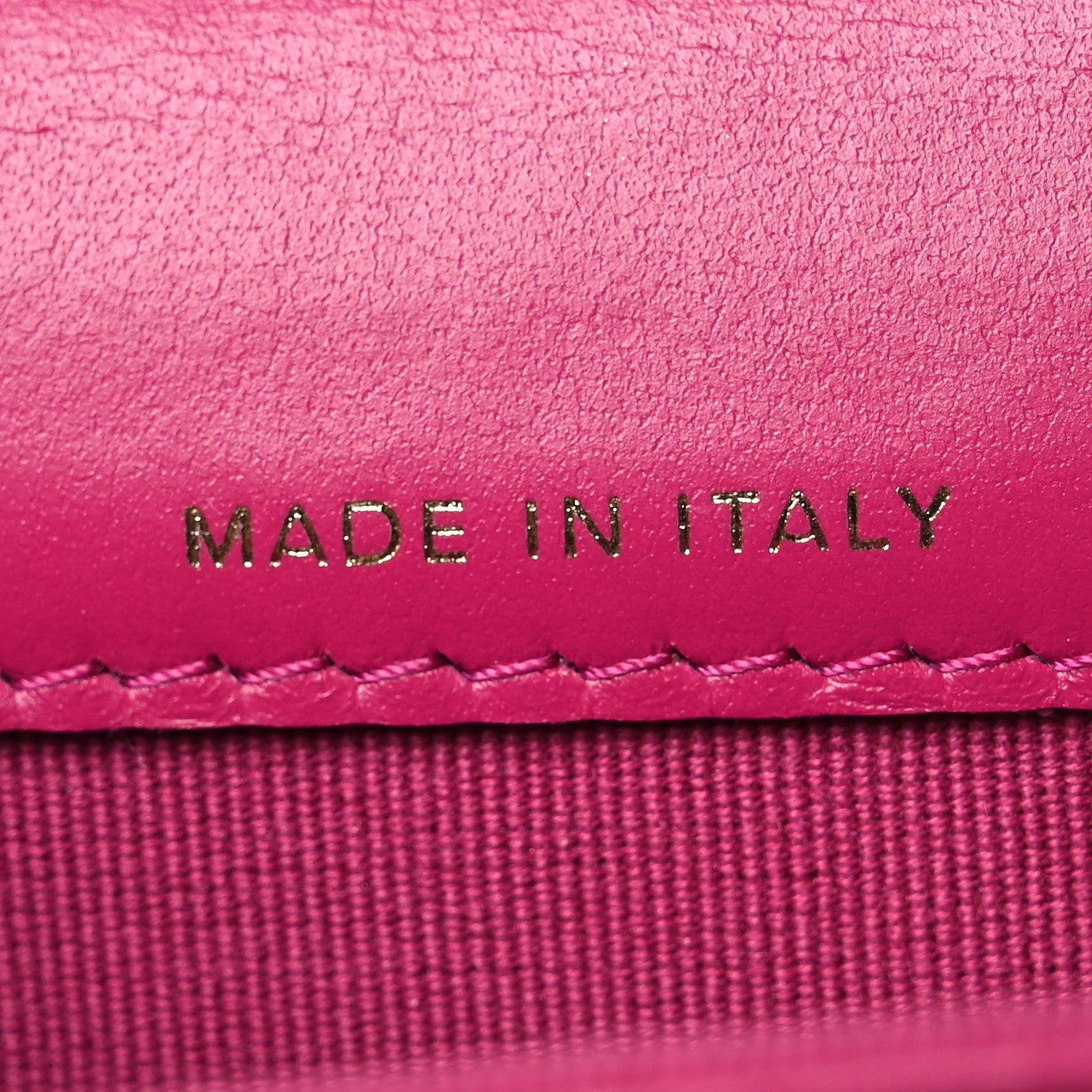 Chanel Aged Calfskin Quilted Reissue Flap Card Holder Fuchsia 8 of 12