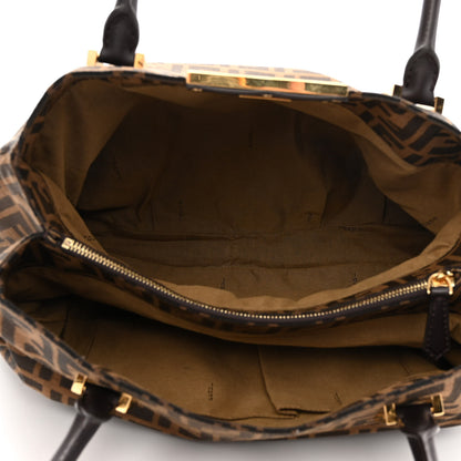 Fendi Zucca Large Mia Tote Tobacco 4 of 9