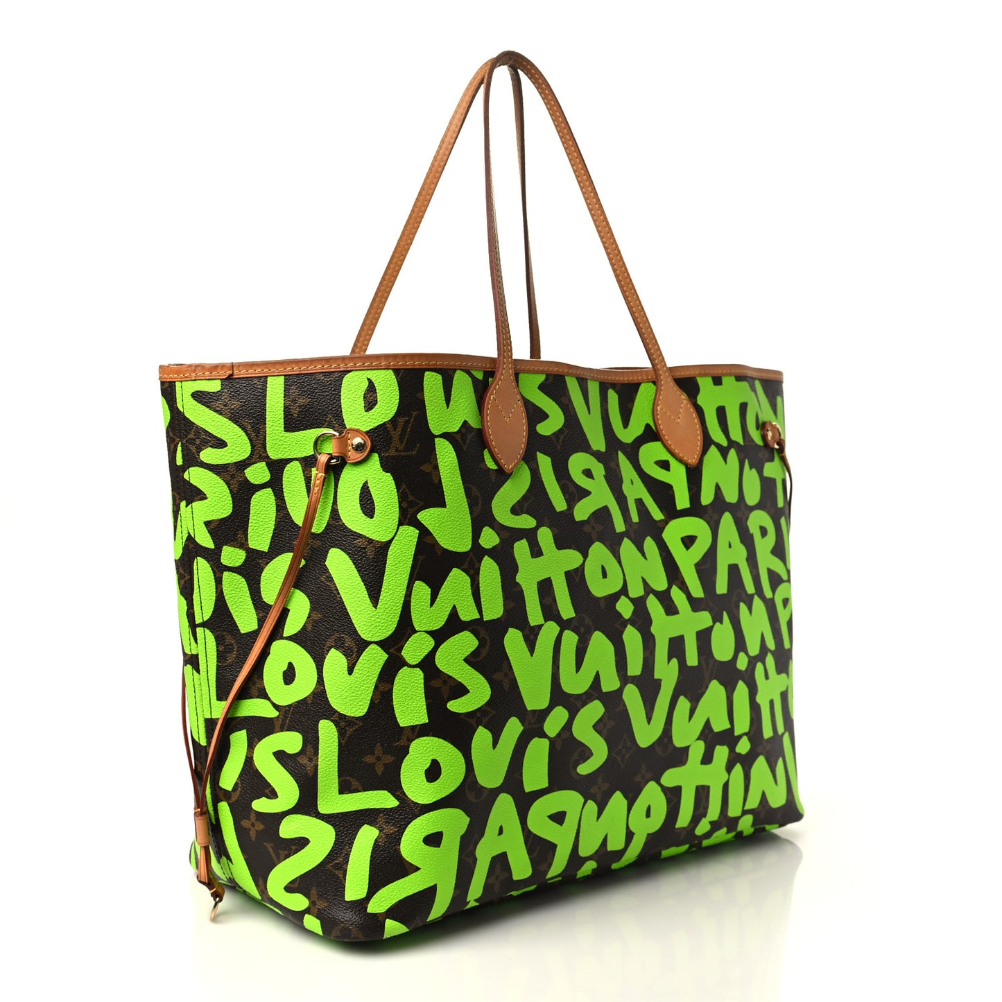 Monogram Graffiti Neverfull GM Green