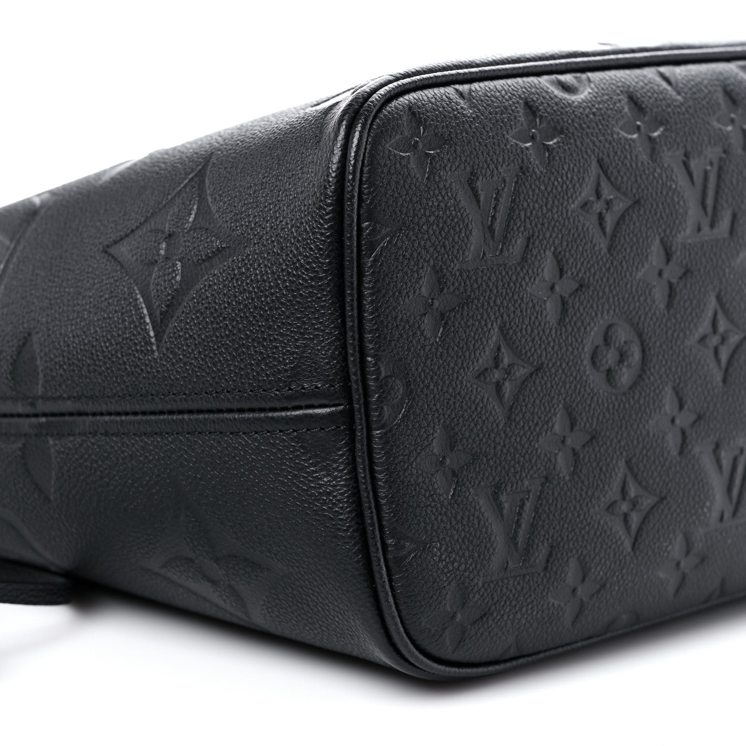 Louis Vuitton Empreinte Monogram Giant Neverfull MM Black 7 of 8