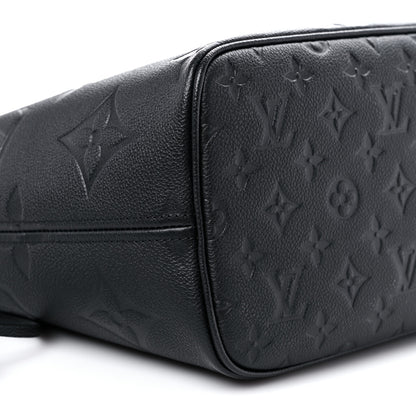 Louis Vuitton Empreinte Monogram Giant Neverfull MM Black 7 of 8