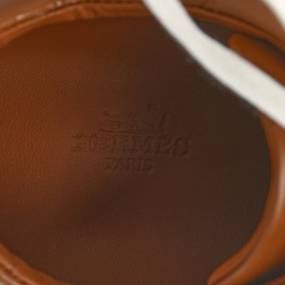 Hermes Calfskin Day Sneakers 36.5 Naturel 7 of 8