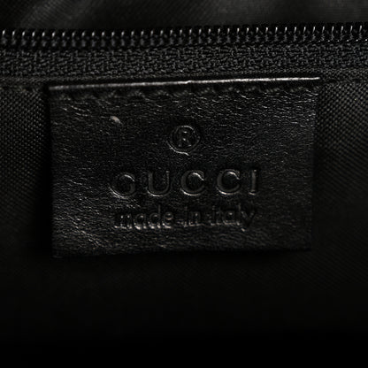 Gucci Monogram Calfskin Small Jackie O Hobo Black 6 of 13