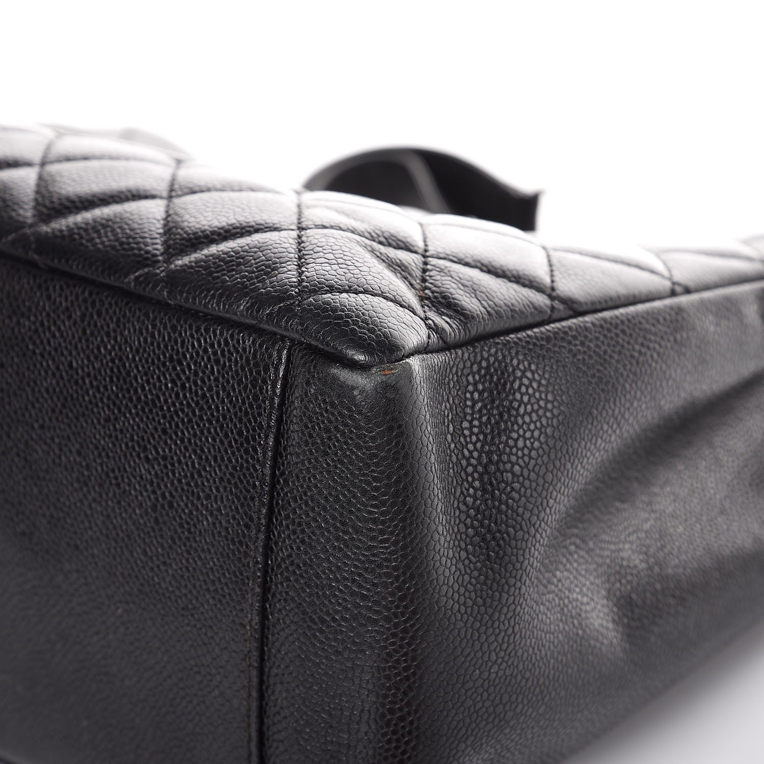 Chanel Caviar Quilted Grand Shopping Tote GST Black 11 of 13