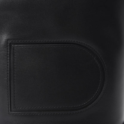 Delvaux Calfskin Mini Pin Bucket Black Pink 10 of 10