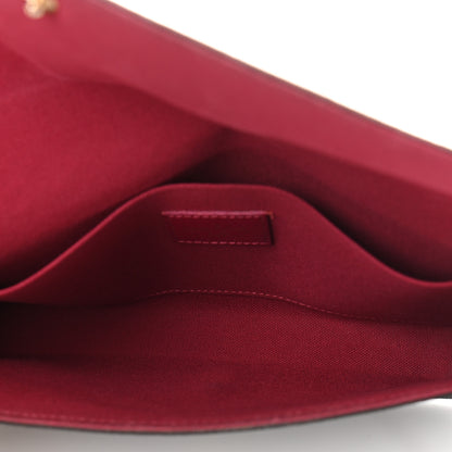 Louis Vuitton Monogram Pochette Felicie Chain Wallet Fuchsia 6 of 12
