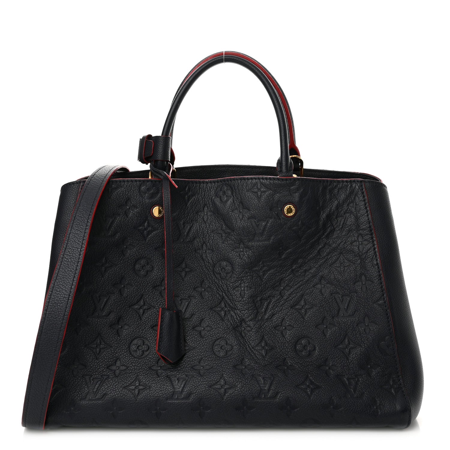 Louis Vuitton Empreinte Montaigne GM Marine Rouge 1 of 10