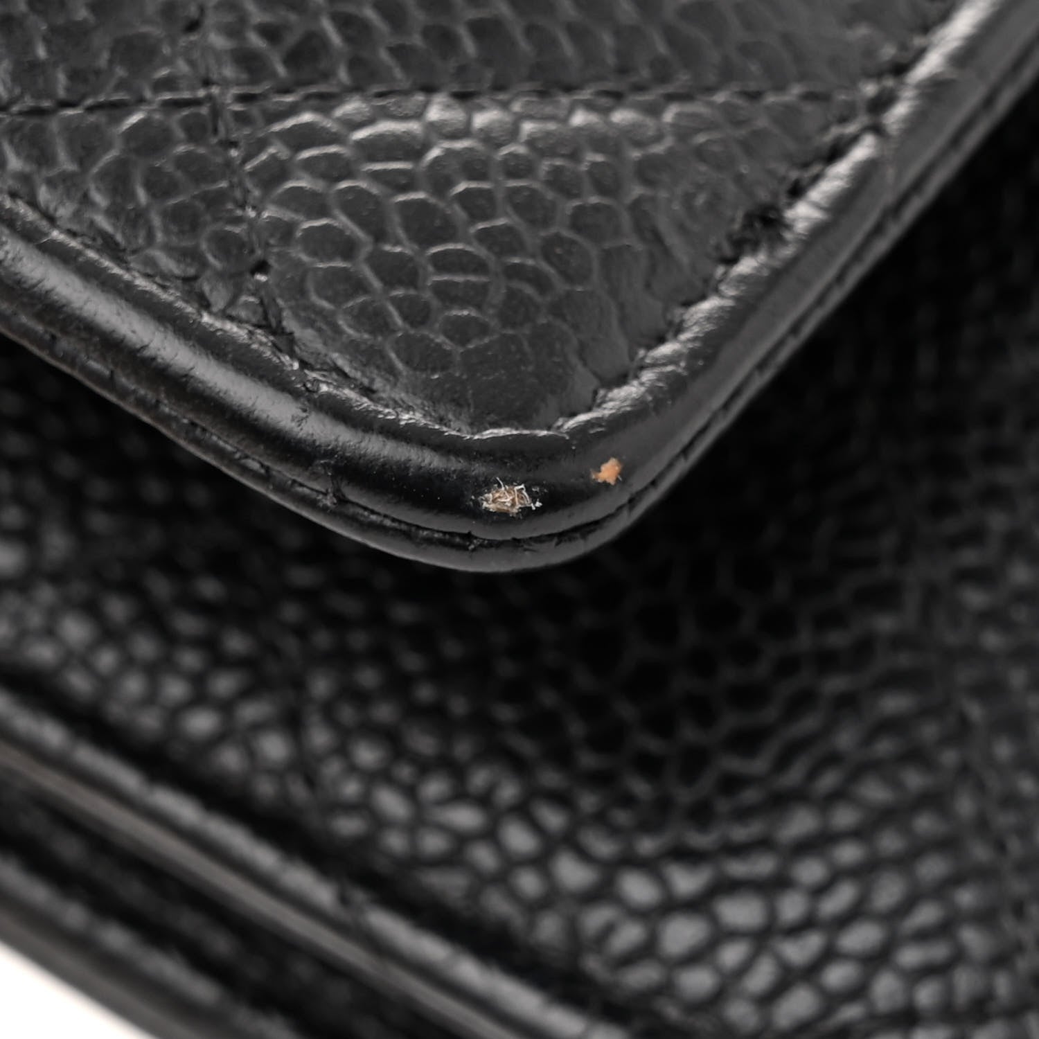 Chanel Caviar Quilted Wallet on Chain WOC Black 11 of 15