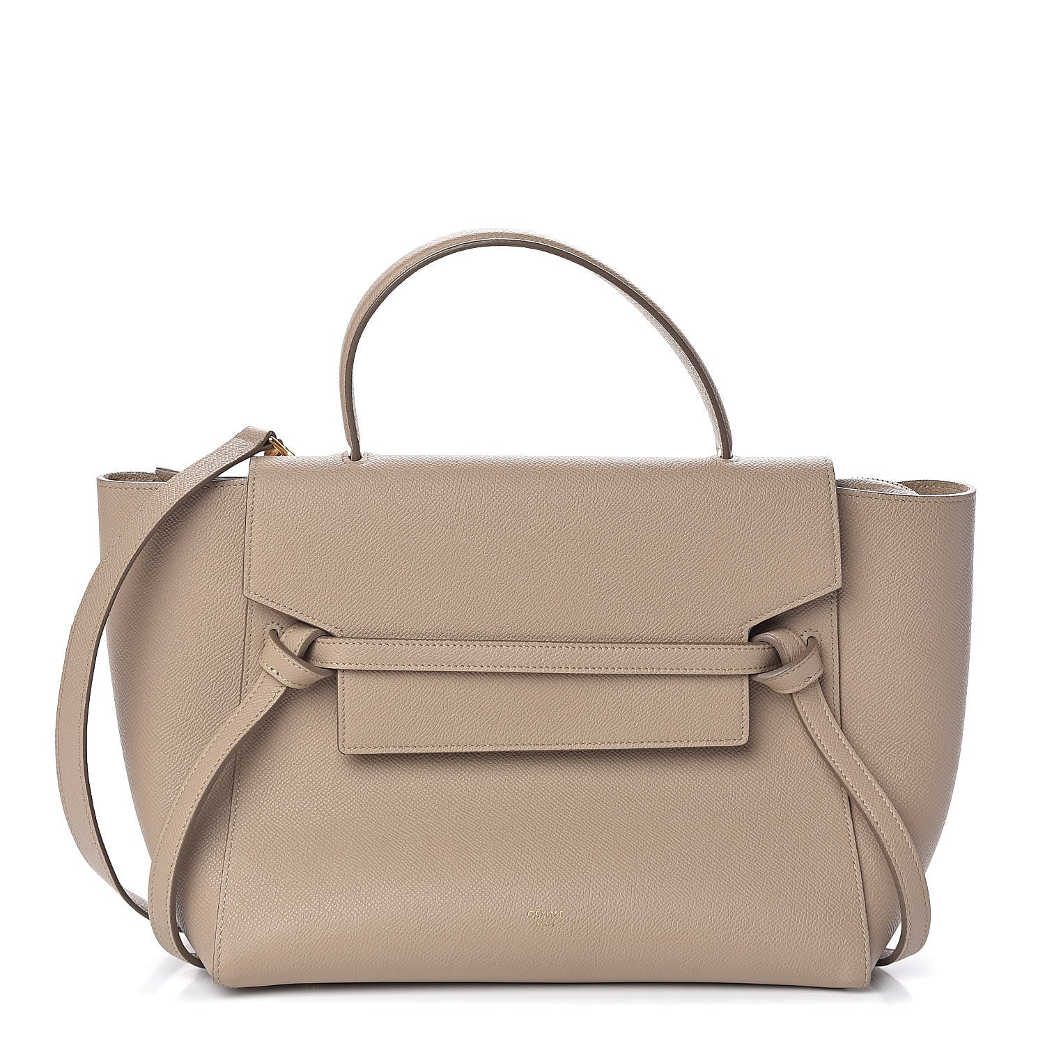 Celine Grained Calfskin Mini Belt Bag Light Taupe 1 of 8