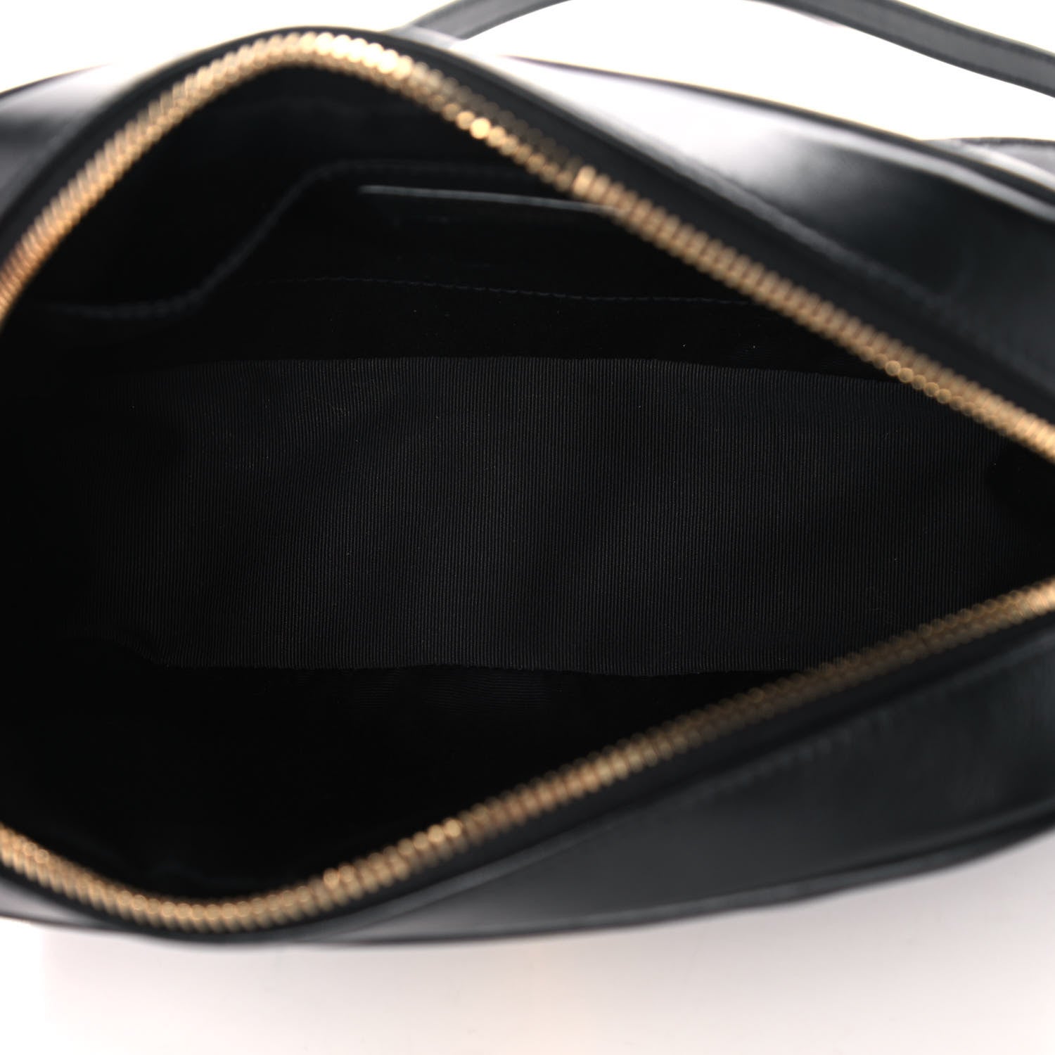 Saint Laurent Calfskin Matelasse Monogram Lou Camera Bag Black 5 of 12