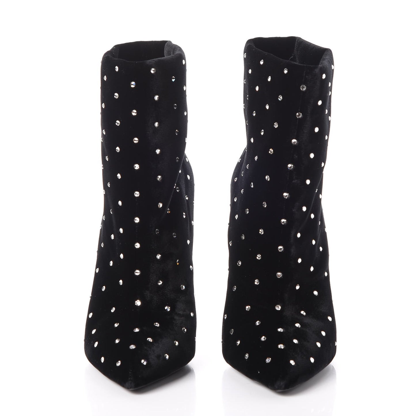 Velluto Master Crystal Freja Ankle Booties 40 Black