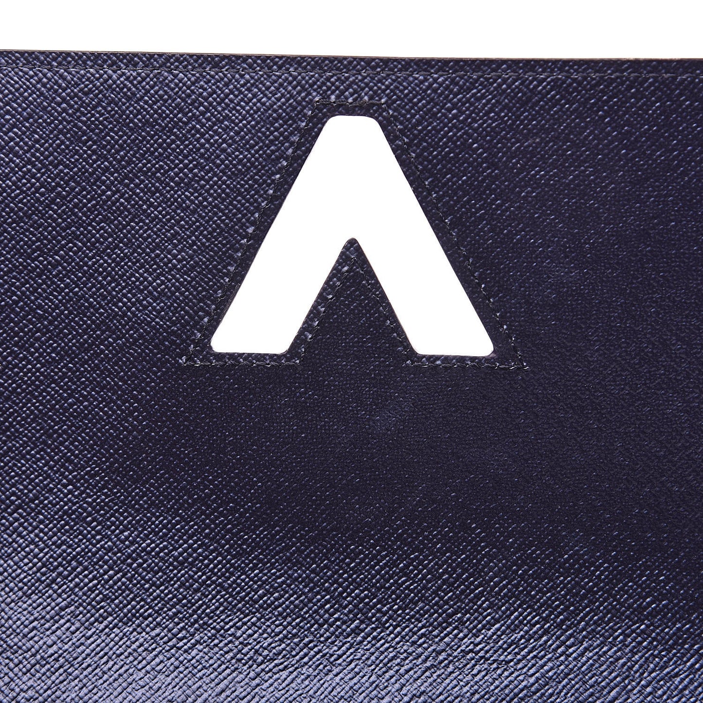 Epi Sequins Flame Twist Chain Wallet Blue Nuit
