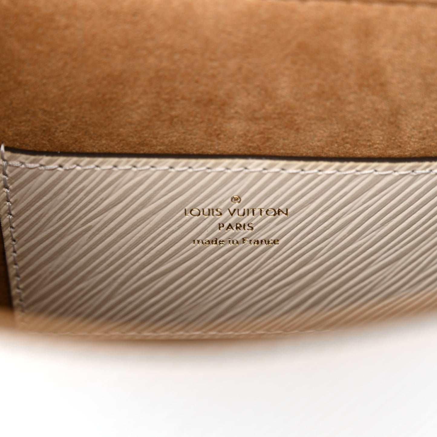 Epi Twist Shoulder Bag MM White