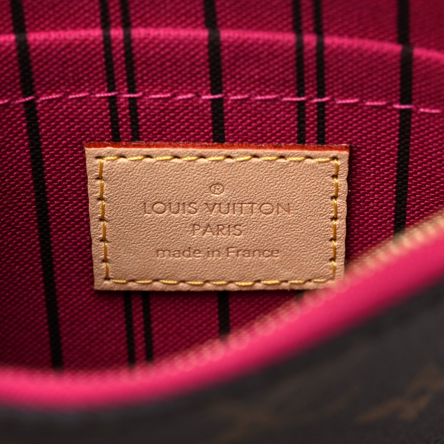 Louis Vuitton Monogram Neverfull PM Pochette Pivoine 6 of 6