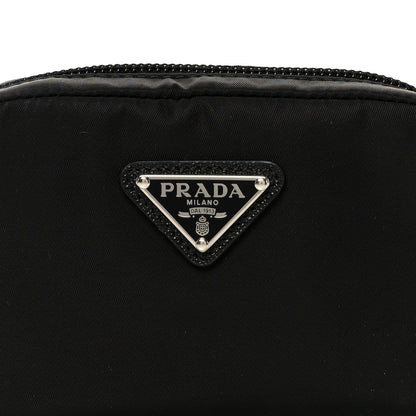 Prada Re-Nylon Saffiano Cosmetic Pouch Black 7 of 7