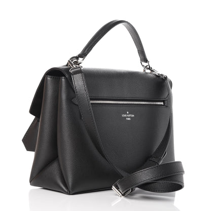 Louis Vuitton Soft Calfskin My Lockme Top Handle Black 3 of 8