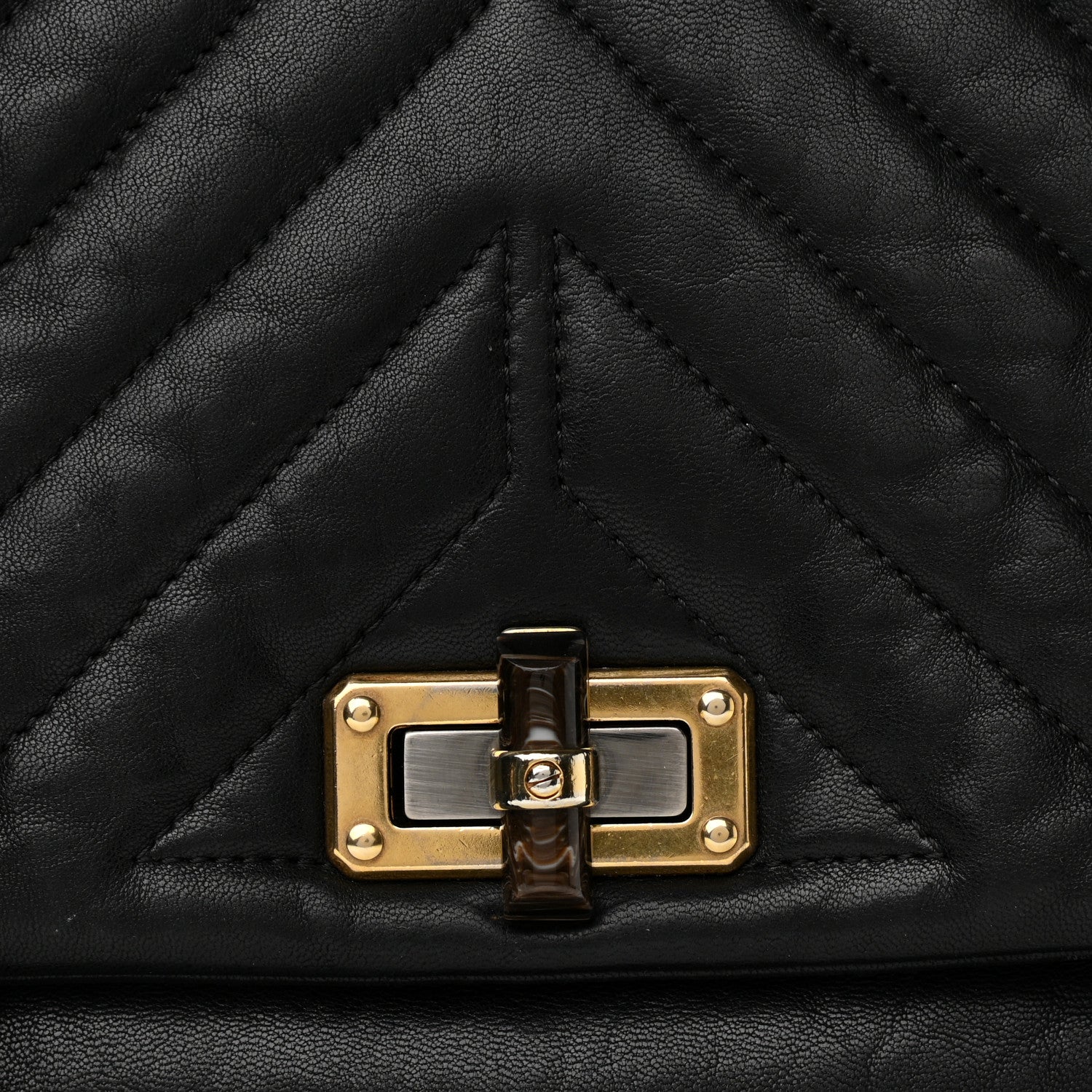 Lanvin Lambskin Quilted Medium Happy Shoulder Bag Black 8 of 11