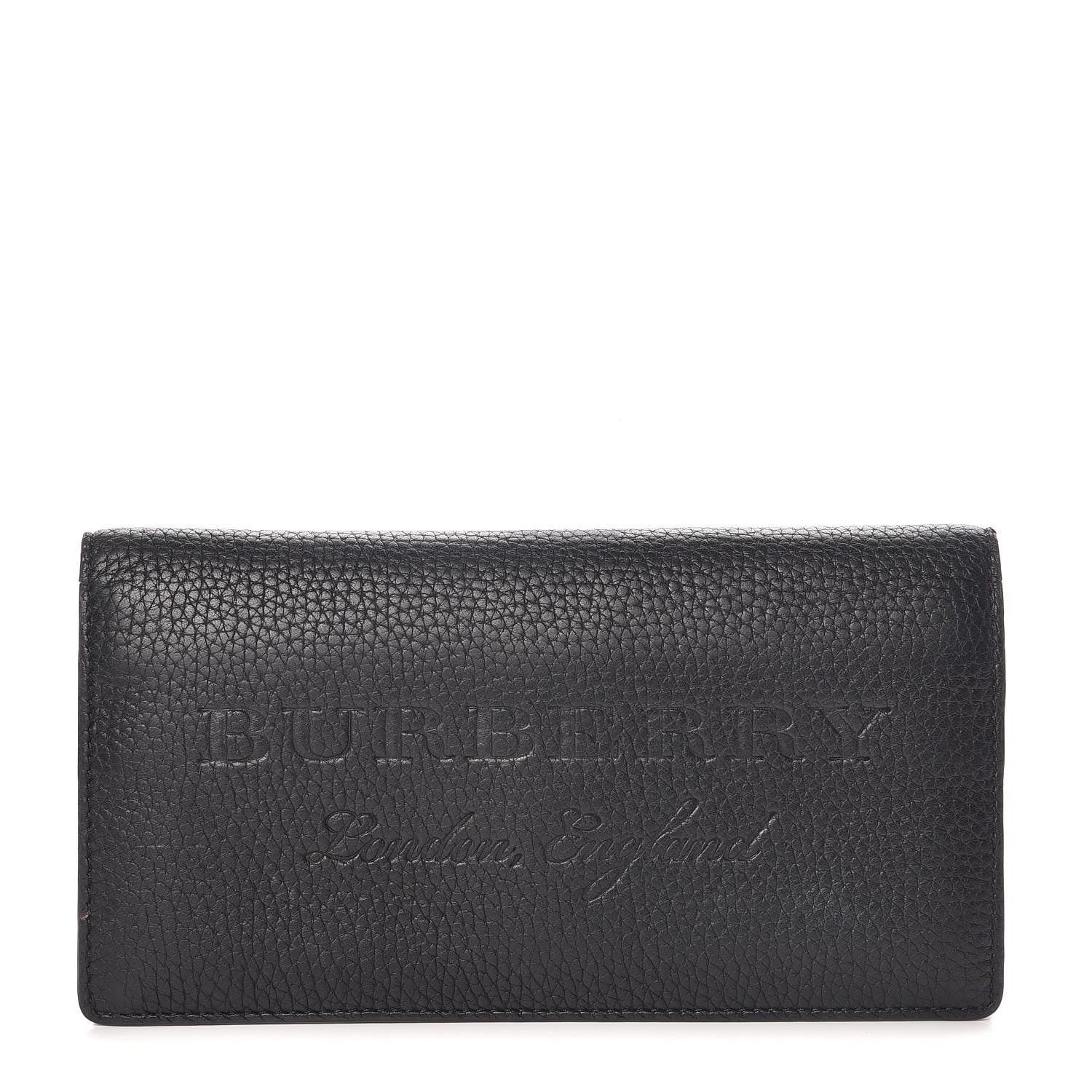 Burberry Calfskin Hastings Continental Wallet Black 1 of 15