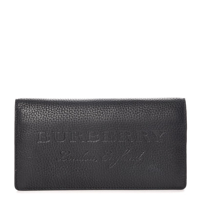 Burberry Calfskin Hastings Continental Wallet Black 1 of 15
