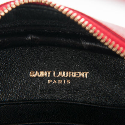 Saint Laurent Nappa Monogram Blogger Bag Red 6 of 6