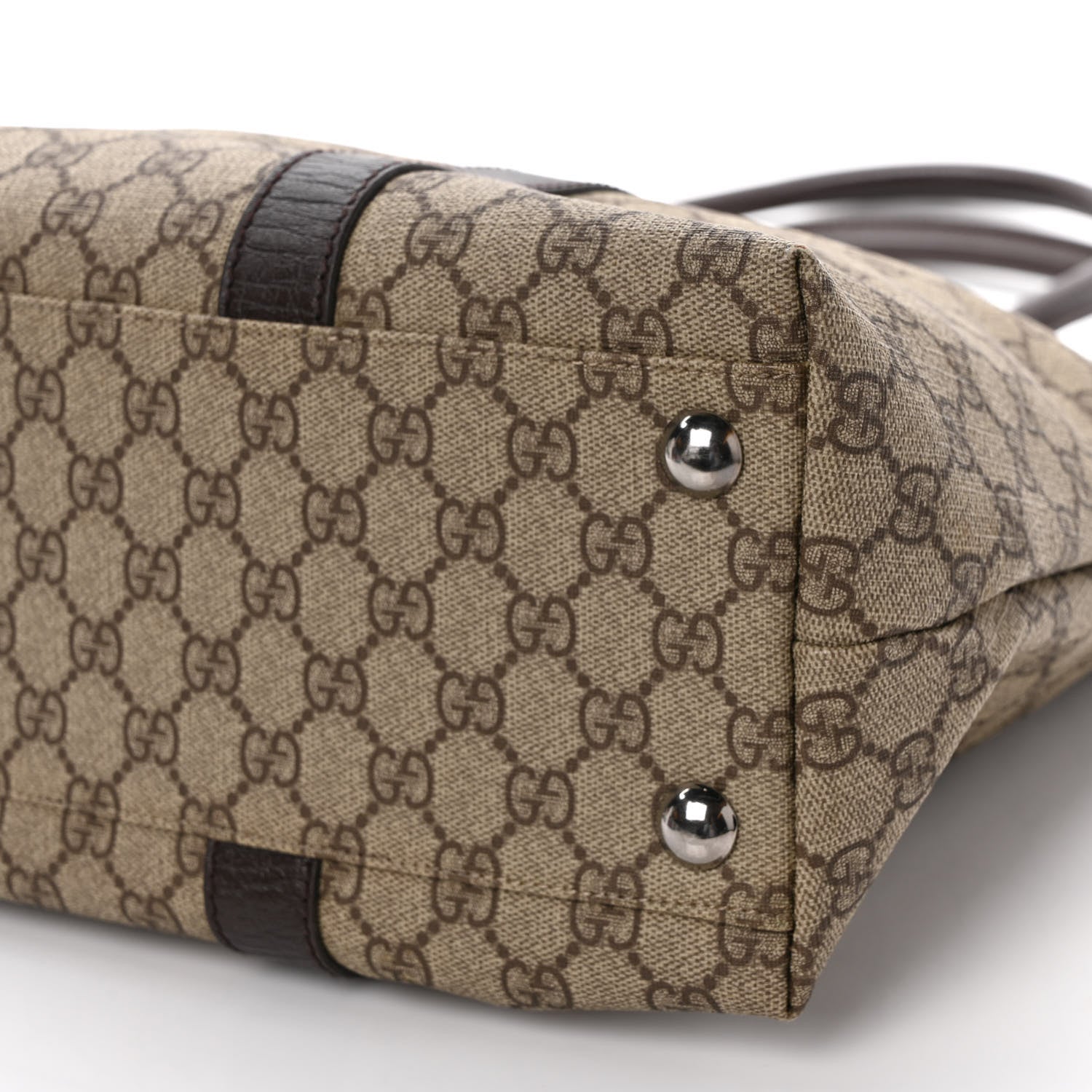 Gucci GG Plus Monogram Medium Joy Tote Dark Brown 9 of 11