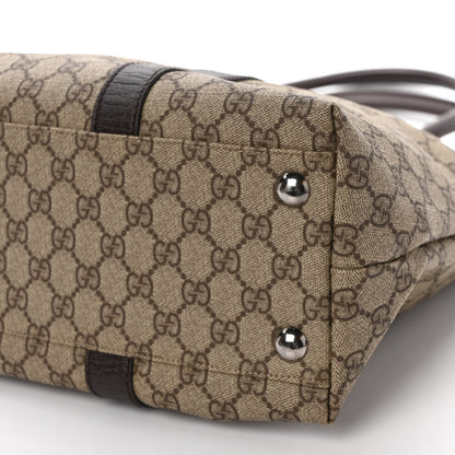 Gucci GG Plus Monogram Medium Joy Tote Dark Brown 9 of 11