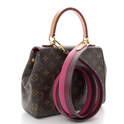 Louis Vuitton Monogram Cluny BB Bordeaux Fuchsia 3 of 11