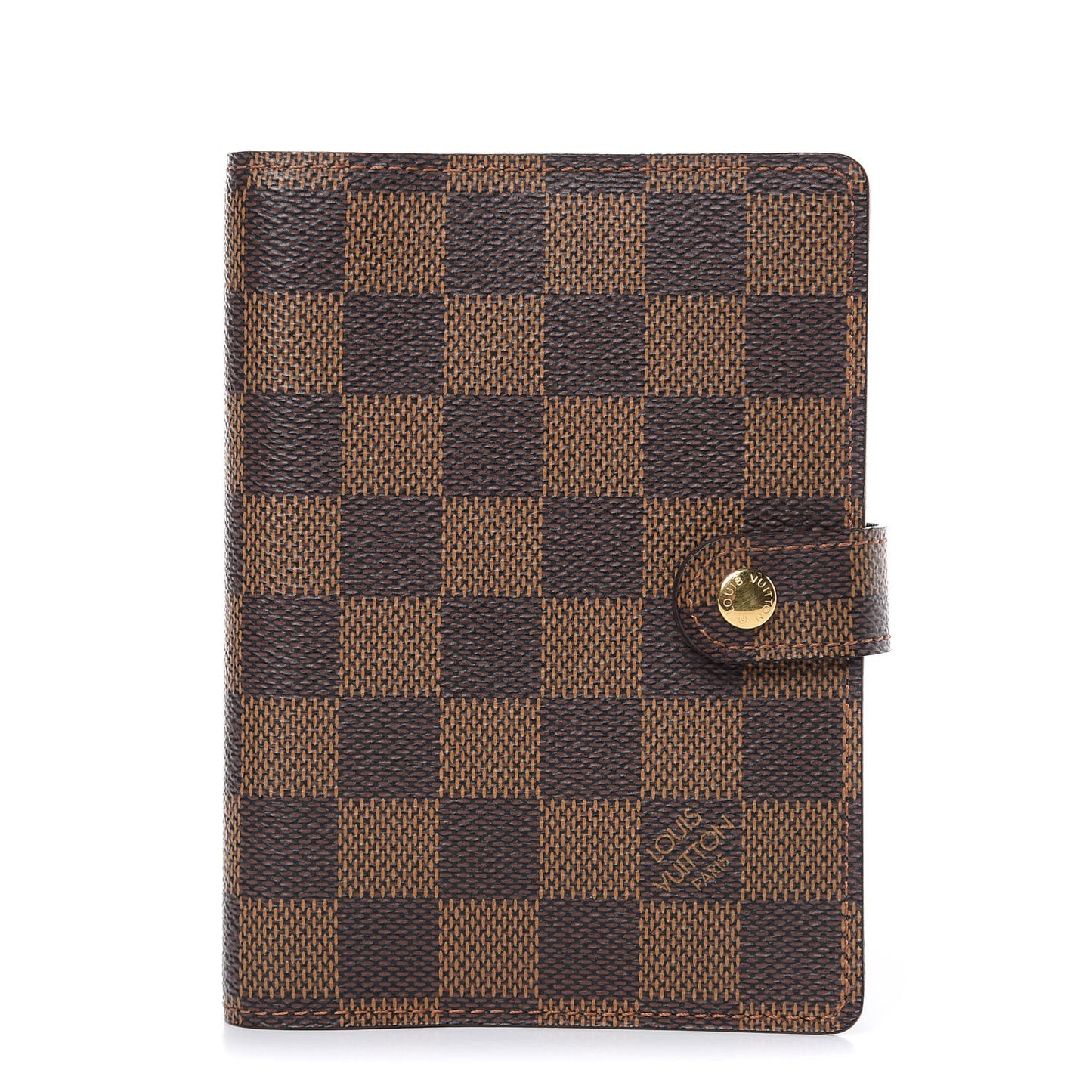 Damier Ebene Small Ring Agenda Cover