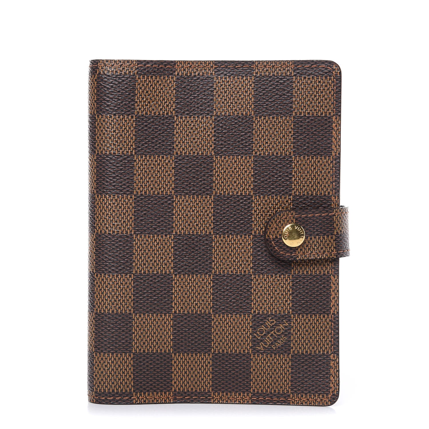 Louis Vuitton Damier Ebene Small Ring Agenda Cover 1 of 6