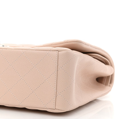 Chanel Caviar Quilted Maxi Double Flap Beige 9 of 10