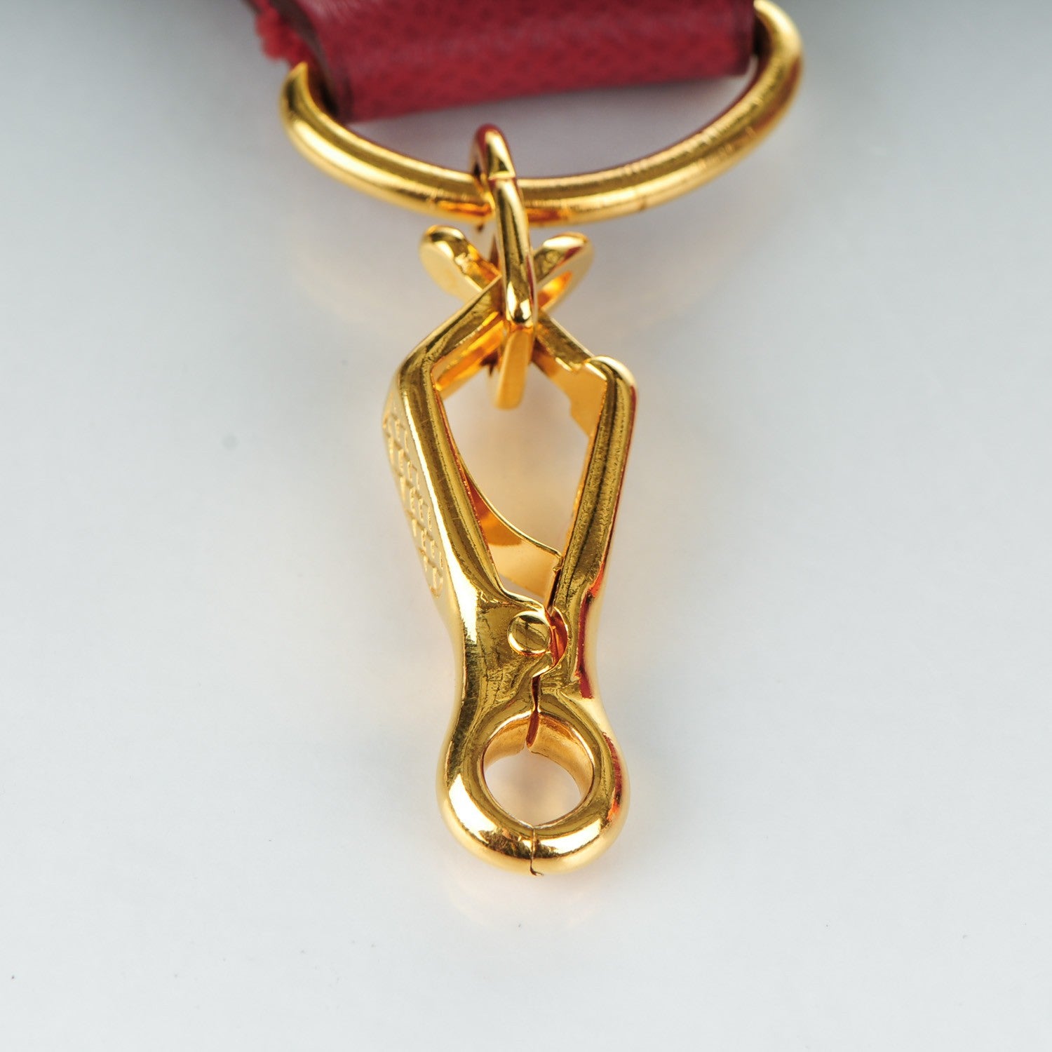 Hermes Courchevel Kelly Sellier 35 Rouge Vif 25 of 27