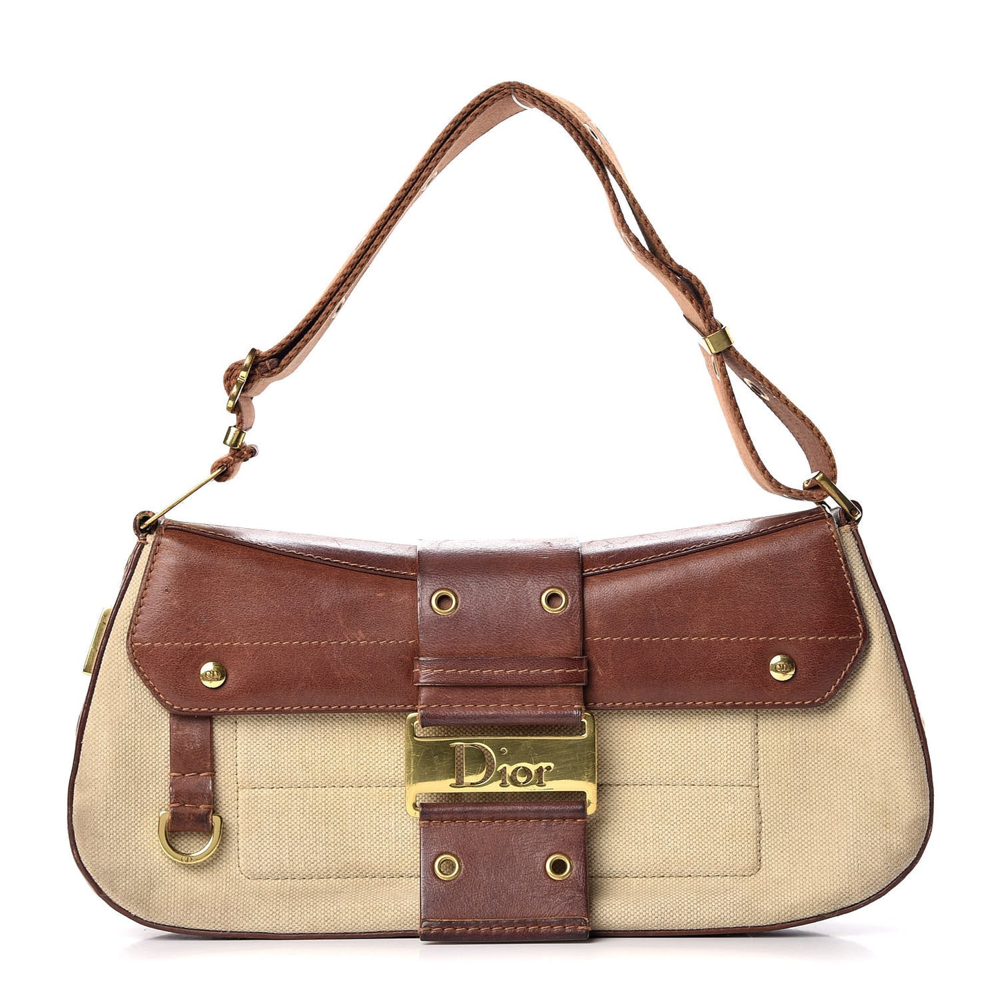 Canvas Calfskin Street Chic Columbus Ave Brown