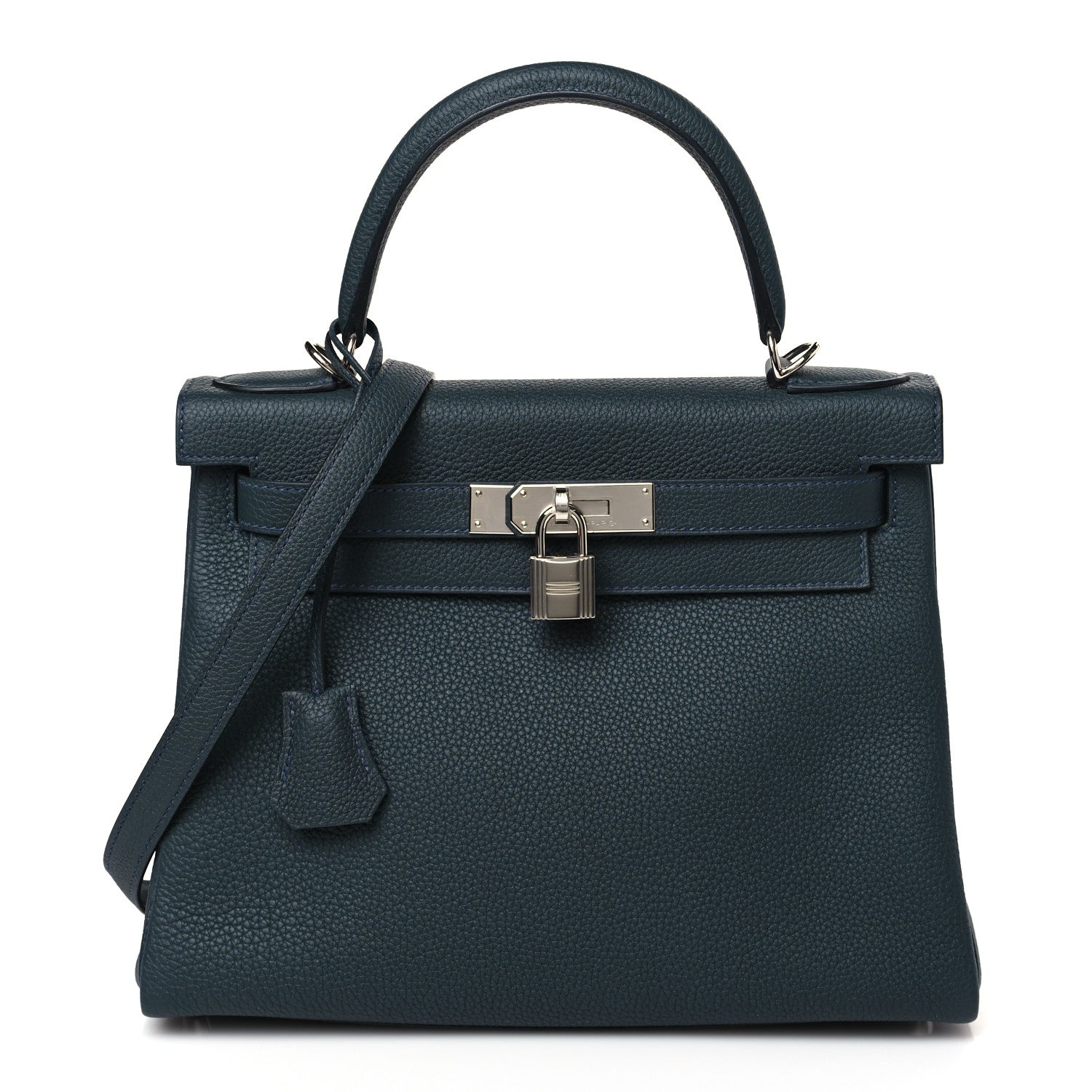 Hermes Togo Kelly Retourne 28 Vert Rousseau 1 of 10