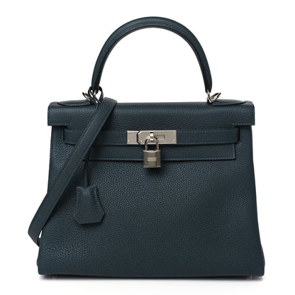 Hermes Togo Kelly Retourne 28 Vert Rousseau 1 of 10