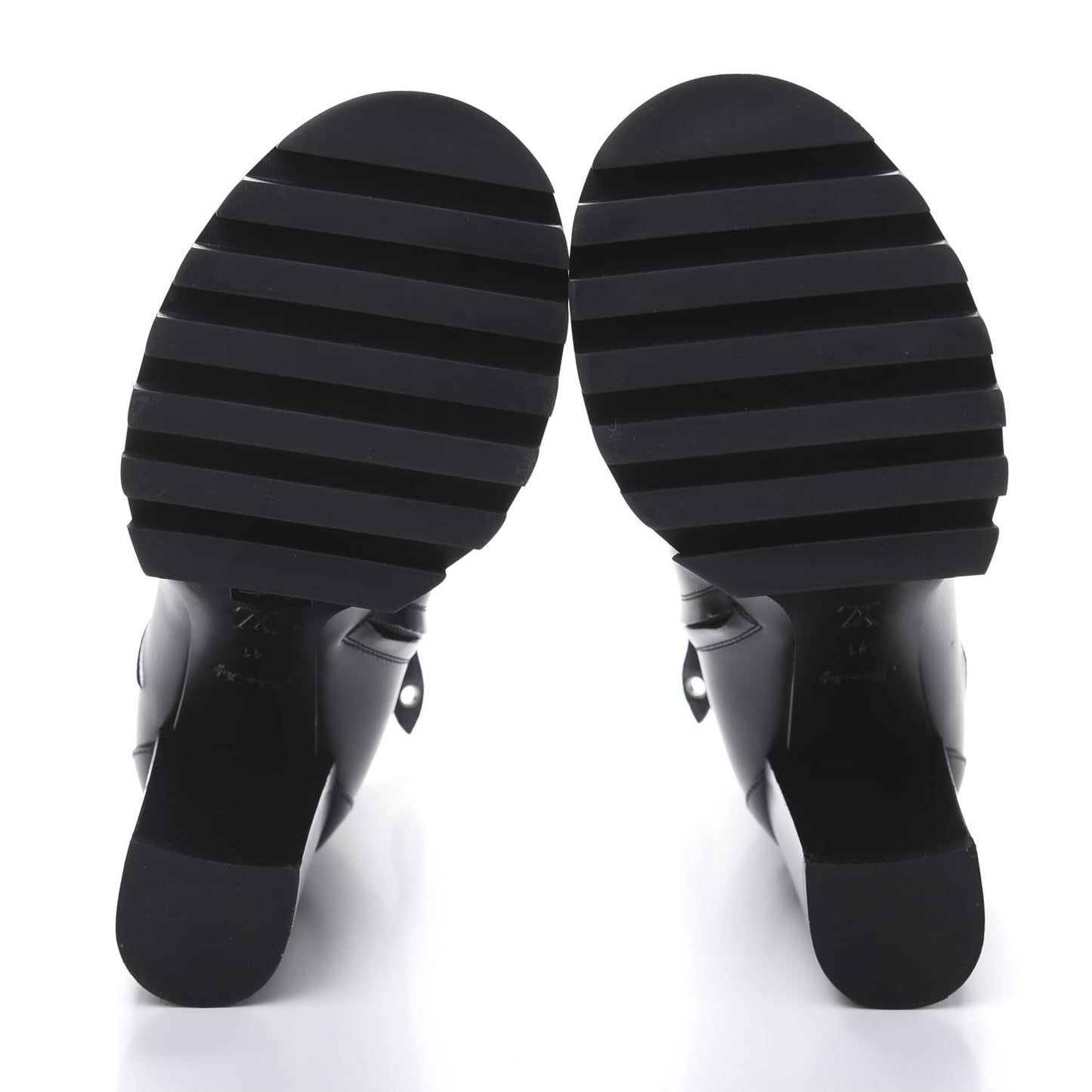 Calfskin Monogram LV Star Trail Ankle Boots 41 Black