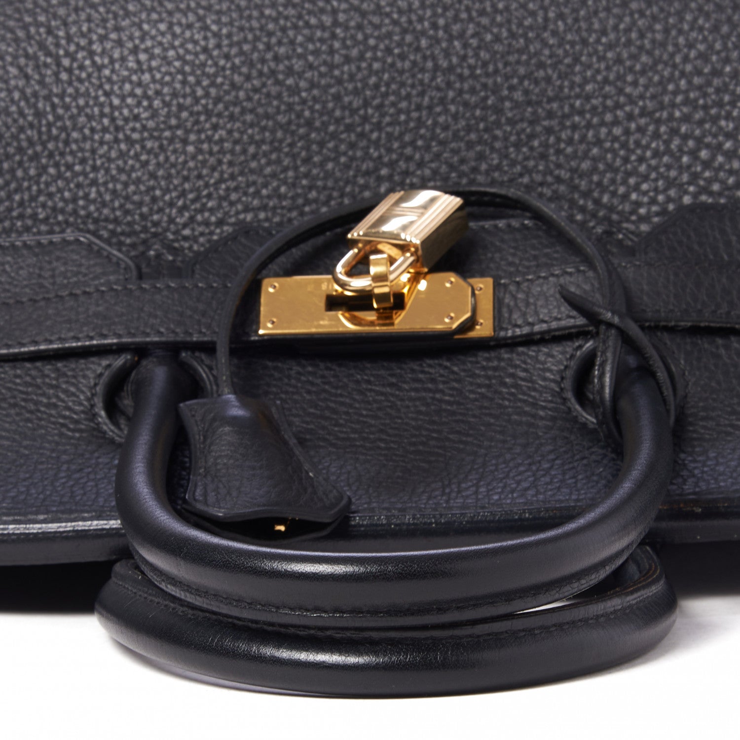 Hermes Taurillon Clemence Birkin 35 Black 11 of 31