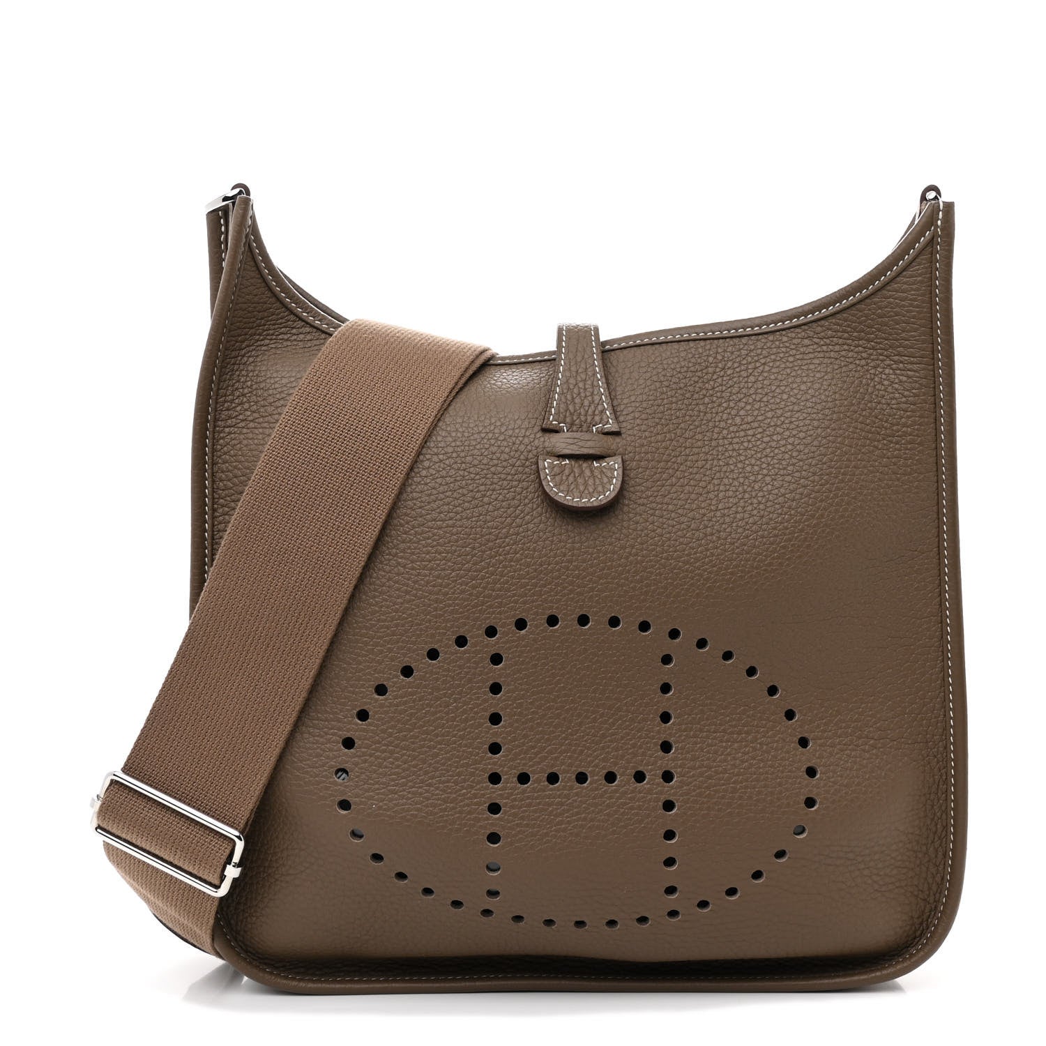 Hermes Taurillon Clemence Evelyne III Etoupe 1 of 11