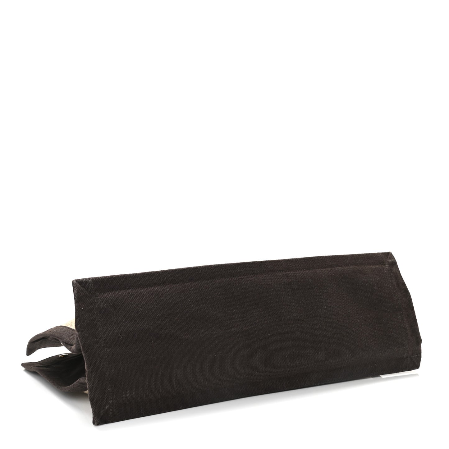 Linen Calfskin Rive Gauche Tote Natural