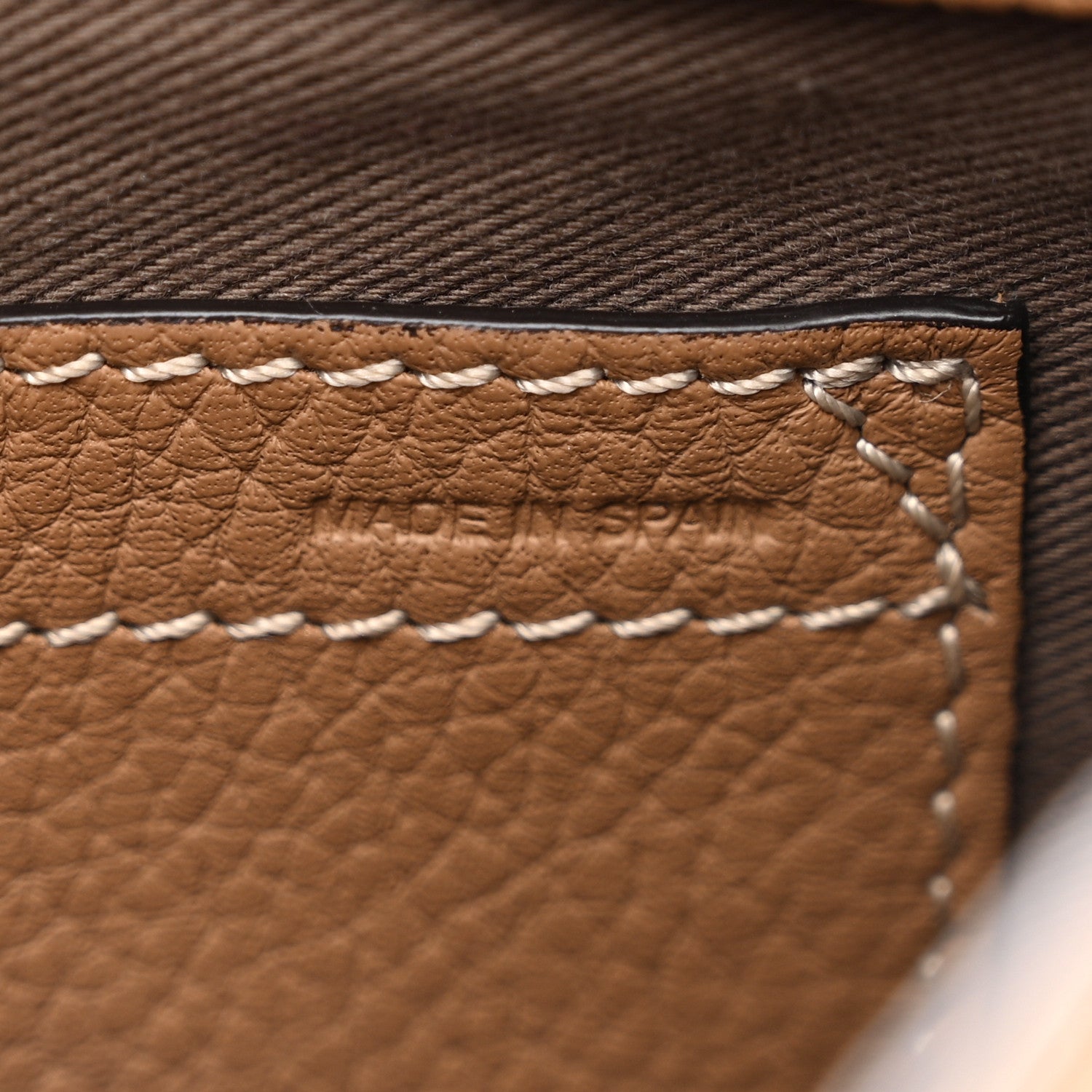 Chloe Grained Calfskin Small Marcie Saddle Bag Nut 7 of 15