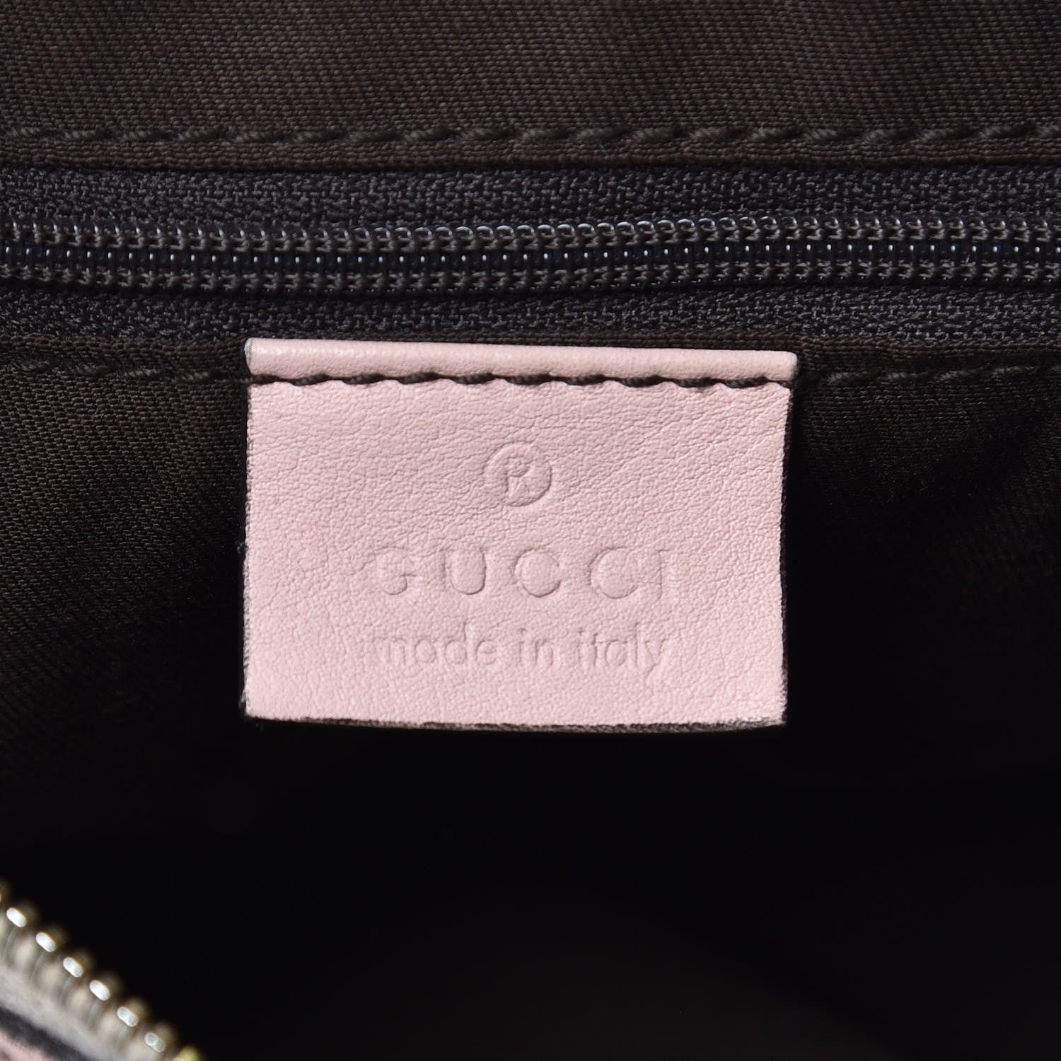 Gucci Monogram Large D Gold Hobo Pink 6 of 17