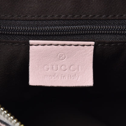 Gucci Monogram Large D Gold Hobo Pink 6 of 17
