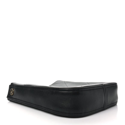 Chanel Calfskin Stitched Easy Mood Hobo Black 4 of 9