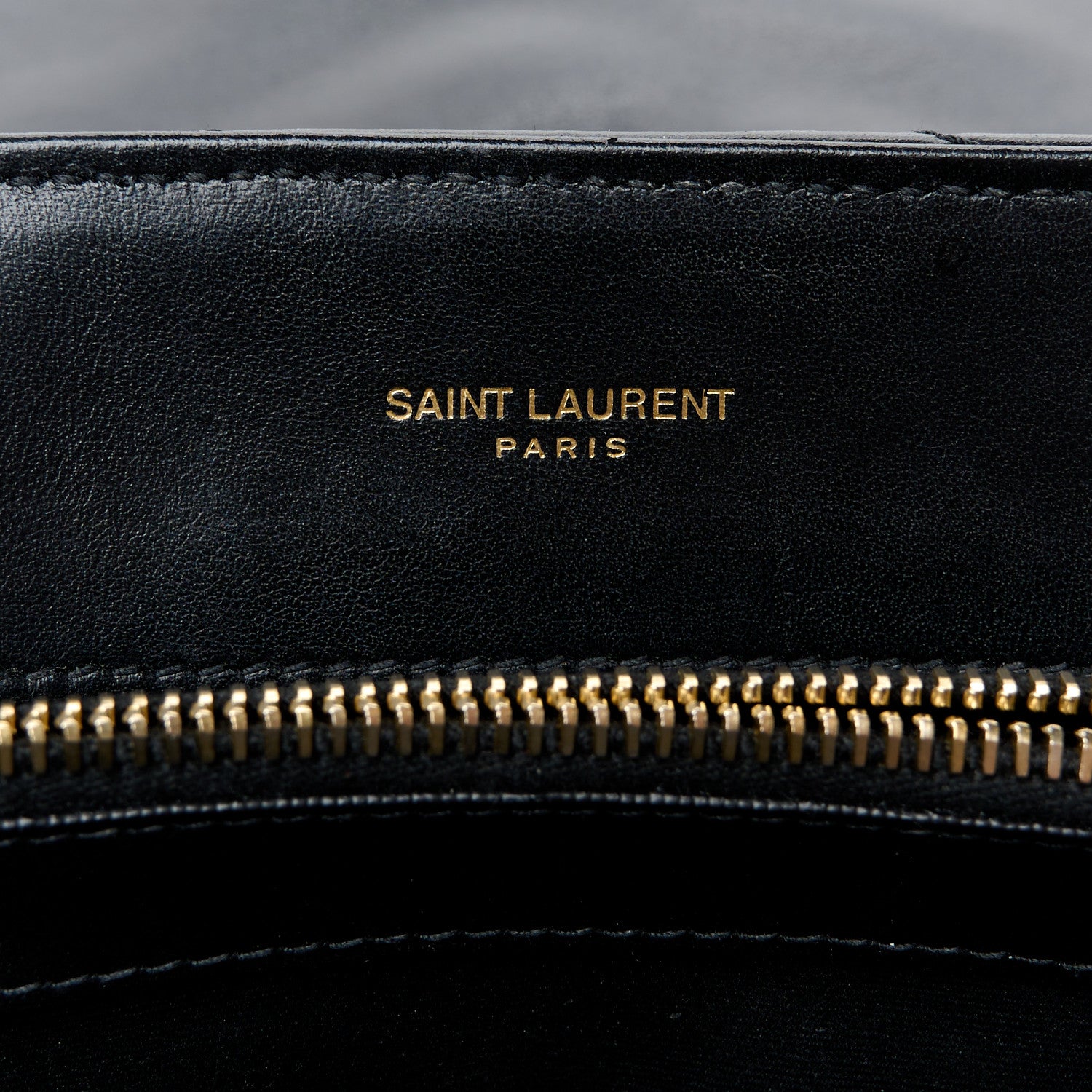 Saint Laurent Calfskin Y Quilted Monogram Medium Loulou Chain Satchel Black 6 of 11